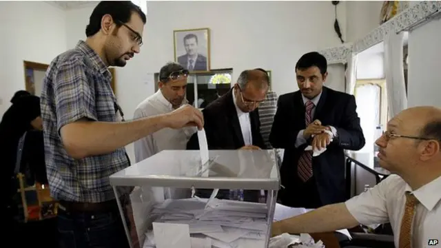 सीरिया में राष्ट्रपति चुनाव