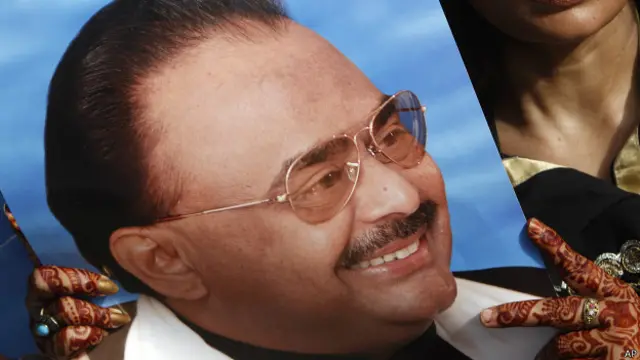 الطاف حسین ددغې وینا په بهیر کې د پاکستان ضد شعار پورته کړ