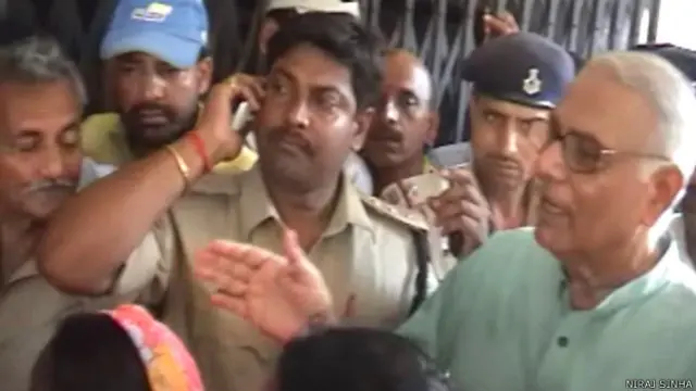 झारखंड में यशवंत सिंहा की गिरफ्तारी