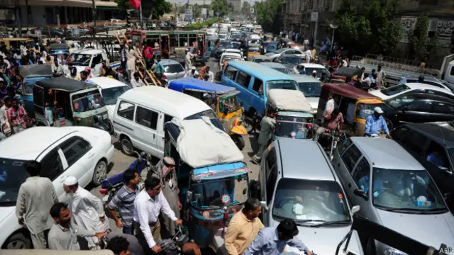 कराची में जाम