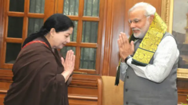 जयललिता और मोदी