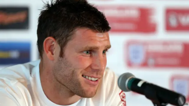 James Milner akan dipercaya sebagai bek kanan saat uji coba lawan Ekuador.