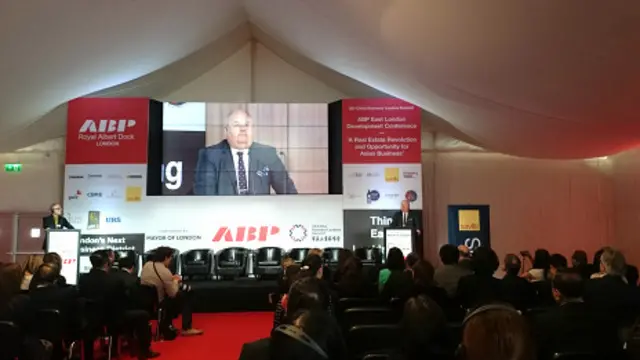 东伦敦亚洲商界领袖峰会现场