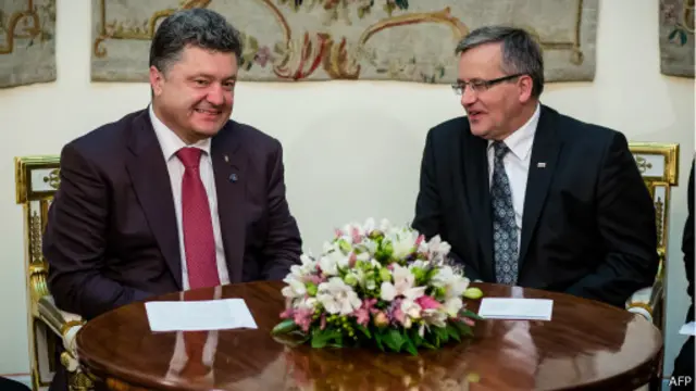 Президенты Польши и Украины