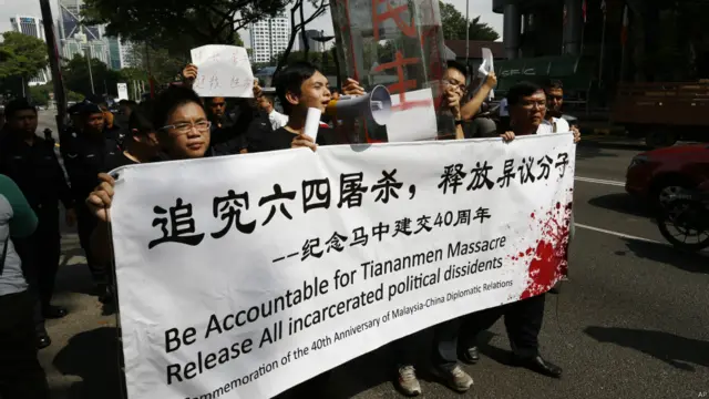 Unjuk rasa di Malaysia