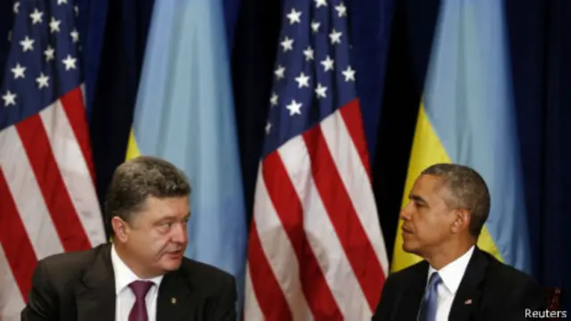 波罗申科和奥巴马