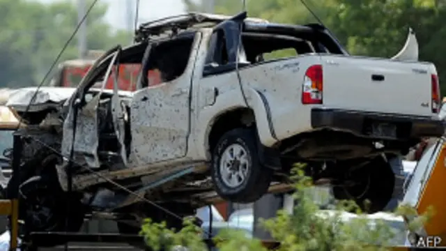 پولیس کے مطابق حساس ادارے کے اہلکار معمول کے مطابق اپنے دفاتر جا رہے تھے