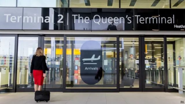 第二航站大楼入境门