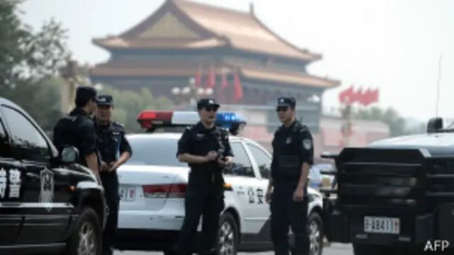 တီယန်နန်မင် ရင်ပြင်အနီး လုံခြုံရေး ချထားစဉ်