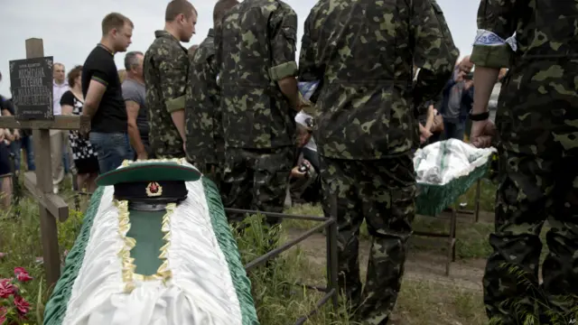 после боев в Луганске