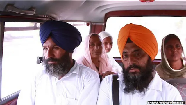 सतवंत सिंह और उनका परिवार