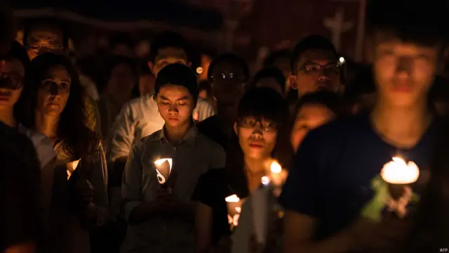 Hong Kong recordó el aniversario de Tiananmen