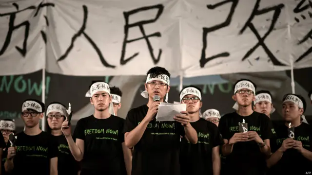 Hong Kong recordó el aniversario de Tiananmen