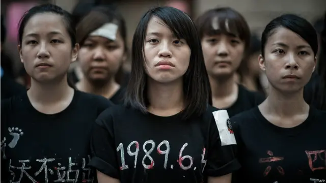 Hong Kong recordó el aniversario de Tiananmen