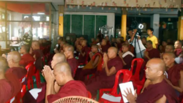 ရခိုင်ပြည်နယ်လုံးဆိုင်ရာ ရဟန်းတော်များ စည်းကမ်း ထိန်းသိမ်းရေးအဖွဲ့ကို ဒီထက် ကျယ်ပြန့်အောင် ဖွဲ့စည်းသွားဖို့ သဘောတူခဲ့ကြ