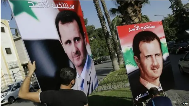 Nhiều người cho rằng chiến thắng của ông Assad đã được sắp đặt trước