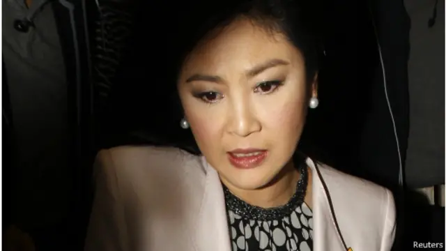 Bà Yingluck bị lật đổ vào tháng 5/2014