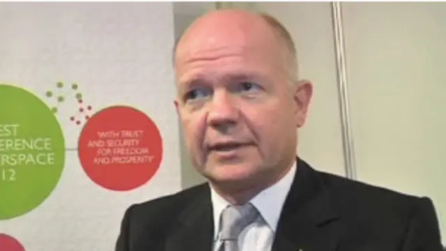 Sakataren harkokin wajen Burtaniya, William Heague