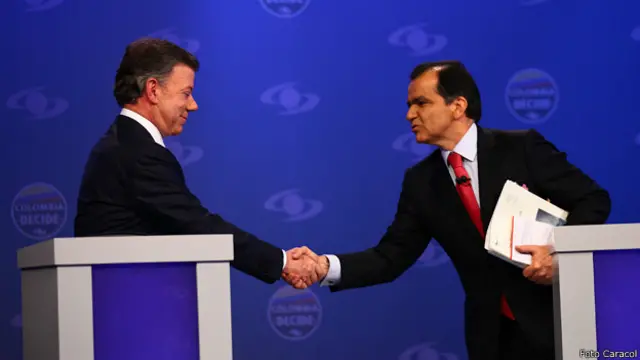 Debate electoral en Colombia