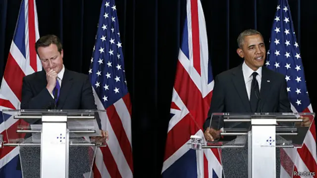 奥巴马在与卡梅伦的联合新闻发布会上,也明确表示希望英国留在欧盟。