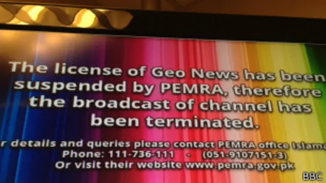 وزارت دفاع نے موقف اختیار کیا تھا کہ جیو نے ریاست کے ایک ادارے کے خلاف توہین آمیز مواد چلایا 