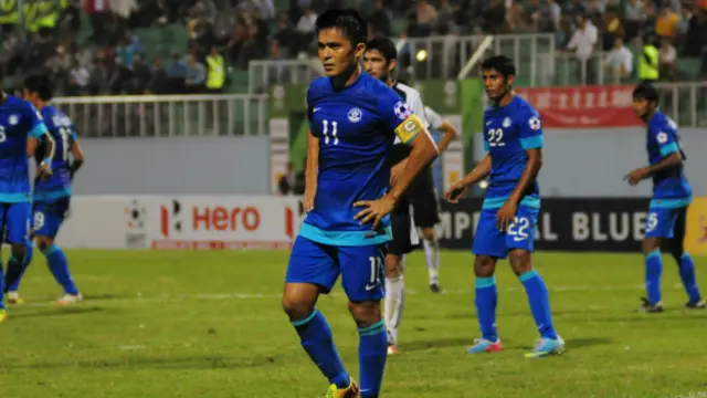 भारतीय खिलाड़ी सुनील छेत्री