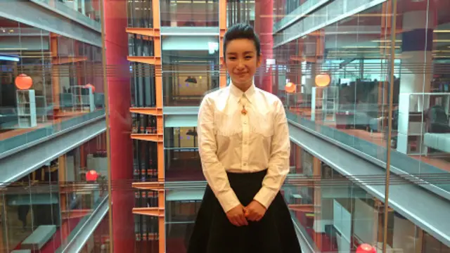 秦海璐到訪BBC總部