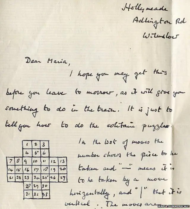 خطاب تورينغ إلى ماريا