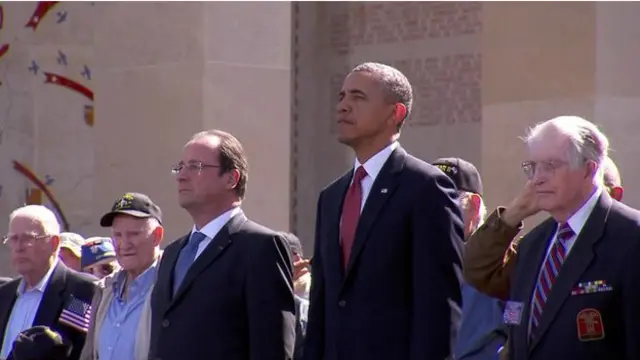 ओबामा, फ्रांस में डी-डे की 70वीं वर्षगांठ