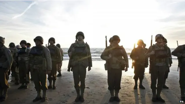 फ्रांस में डी-डे की 70वीं वर्षगांठ