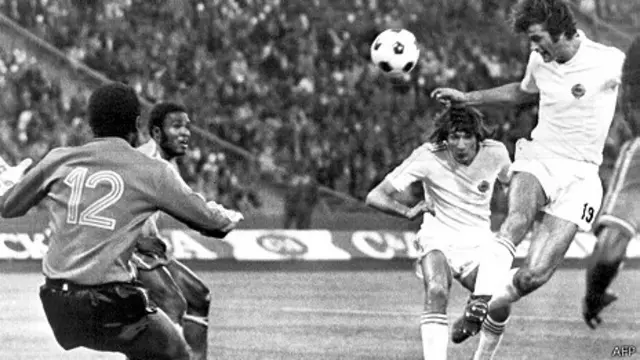 Zaire vs Yugoslavia en 1974