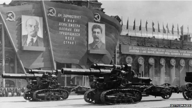 Военный парад в Москве в 1947 году