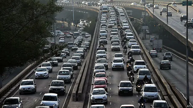 ट्रैफिक, साओ पाउलो