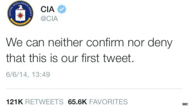 सीआईए ट्विटर