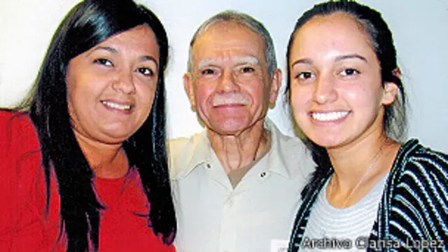 Clarisa, Óscar y Karina