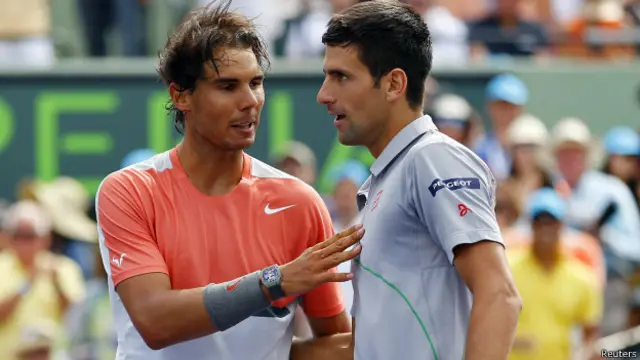 纳达尔与德约科维奇 2014年6月8日