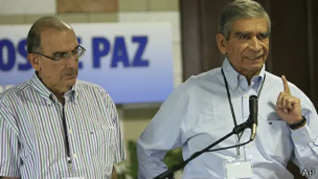 Negociadores de paz del gobierno de Colombia