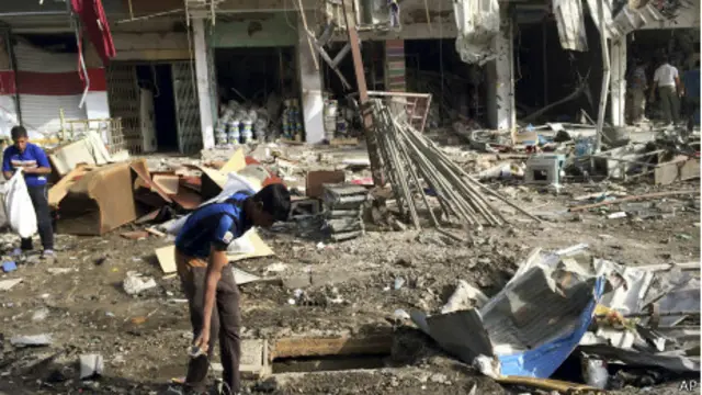 Atentado en Bagdad, junio 8, 2014