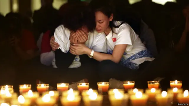 Родственники пропавших пассажиров