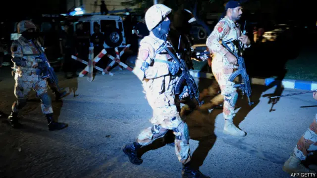 卡拉奇國際機場遭遇槍手襲擊