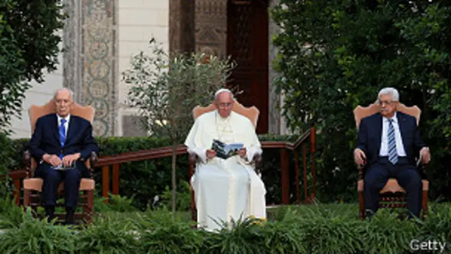 دعای پاپ، پرز و عباس