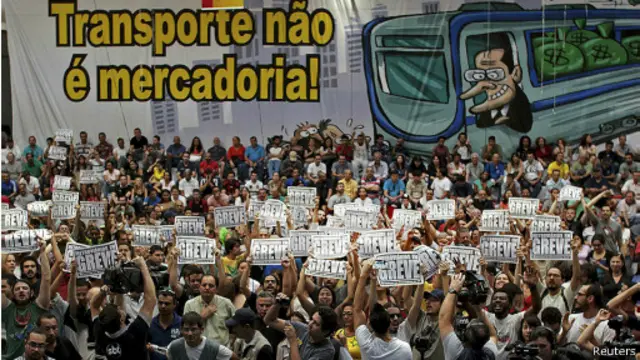 Mogok kerja di Brasil