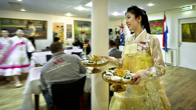 阿姆斯特丹的平壤餐厅。