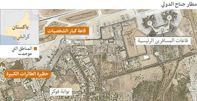 خريطة المطار