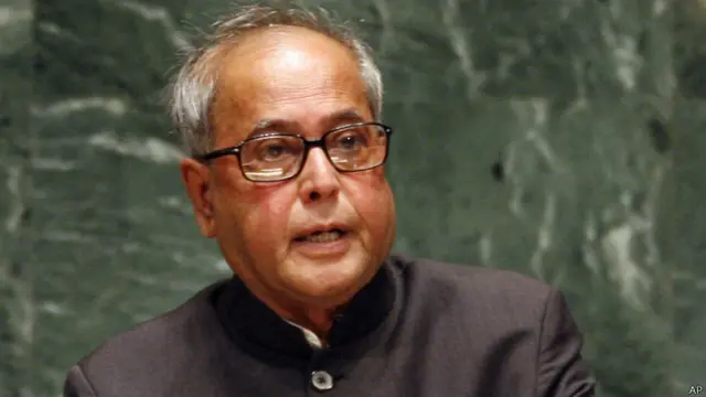 प्रणव मुखर्जी, राष्ट्रपति