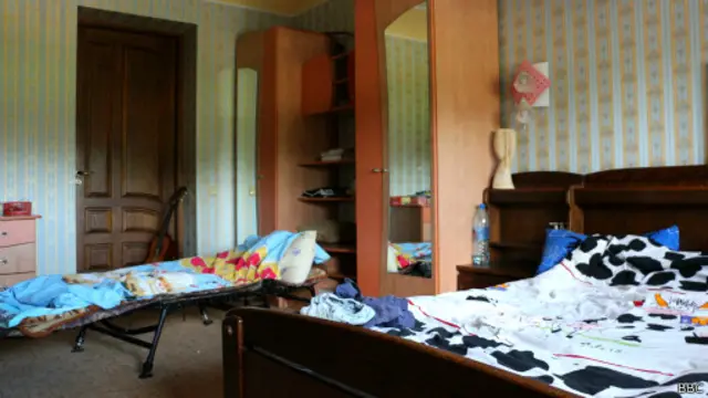 Комната беженцев в Харькове