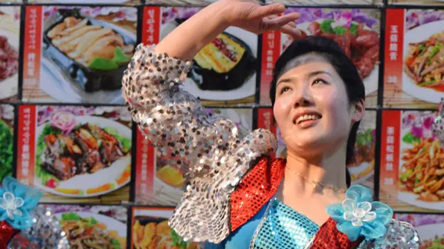 在丹东的平壤餐馆