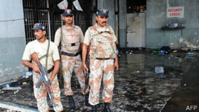 Fuerzas de seguridad paquistaníes