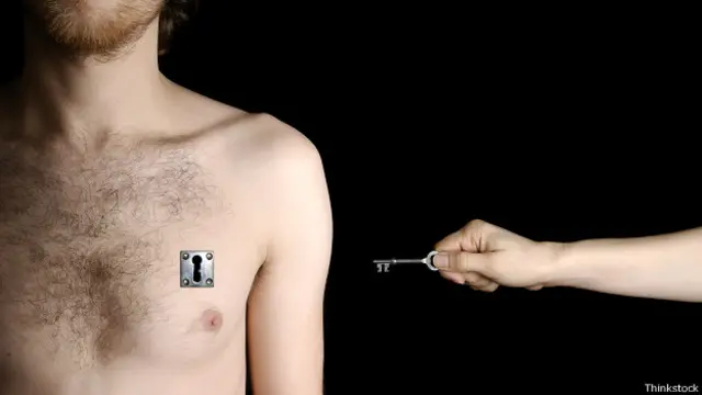 Дырочка для ключа в теле