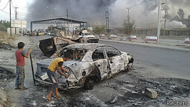 Ibitero mu mujyi wa kabiri munini muri Iraki, Mosul, byangije byinshi